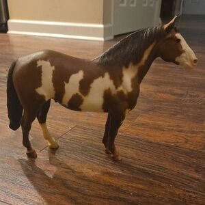 Breyer Traditional Yellow Mount Paint Stallion